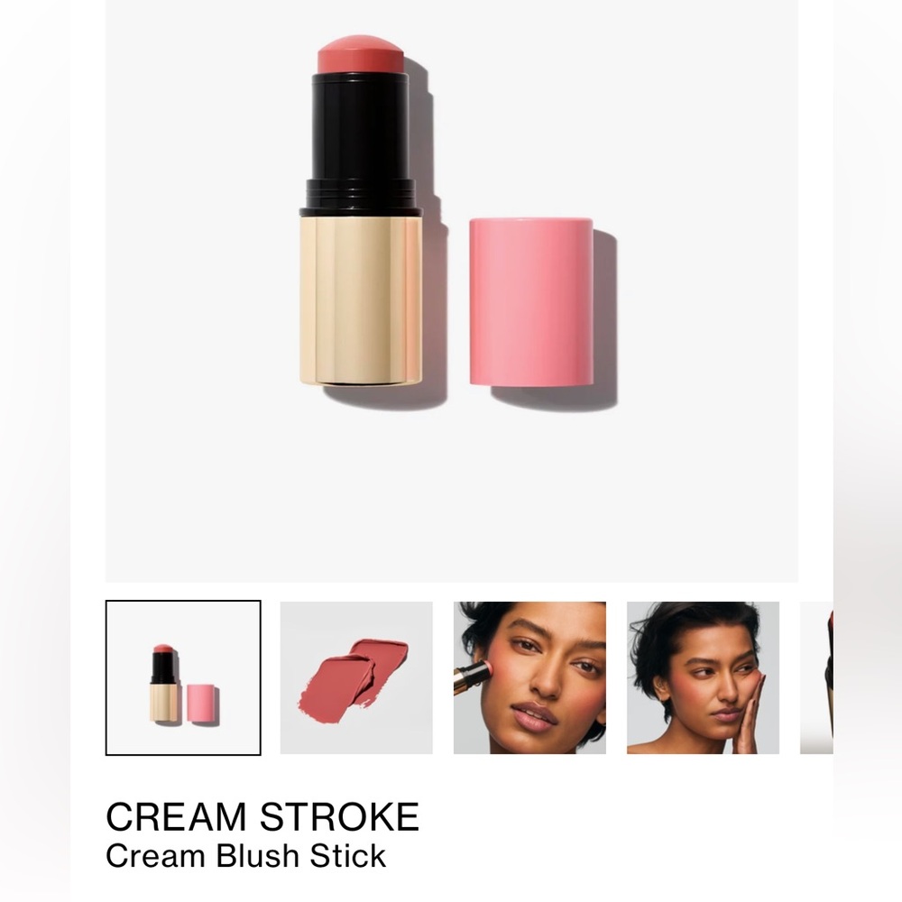 Make Beauty cream stroke cream blush stick!